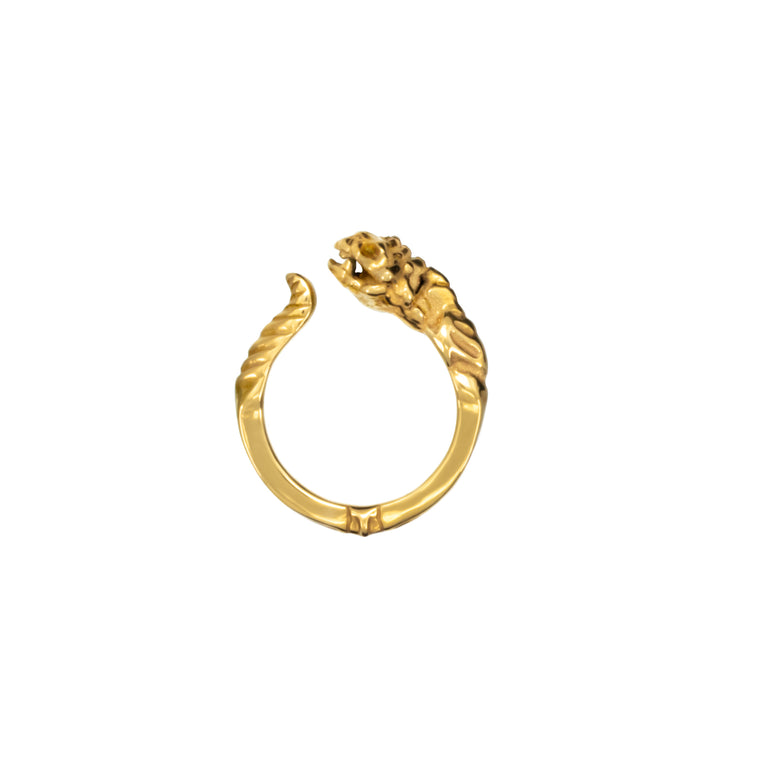 Snake Ring | Gold | Size 6