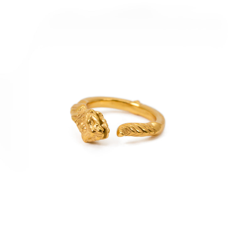 Snake Ring | Gold | Size 6